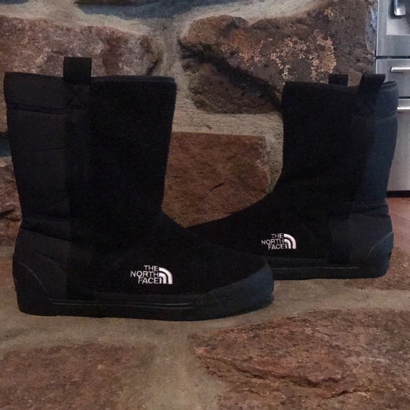 north face slip on boots